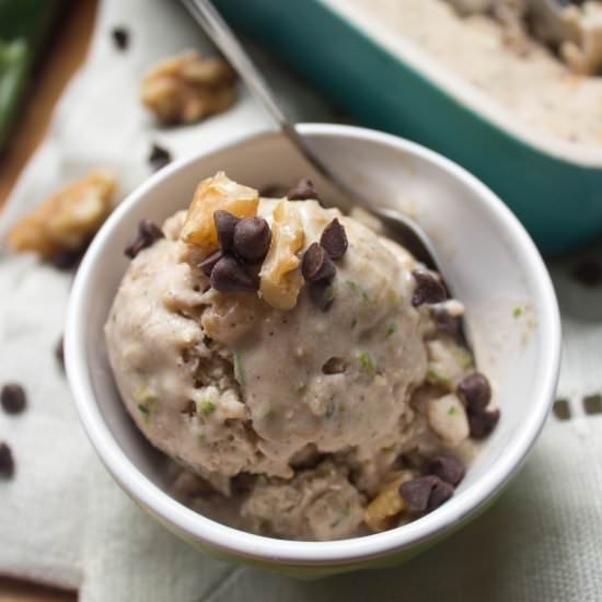 Zucchini Bread Ice Cream