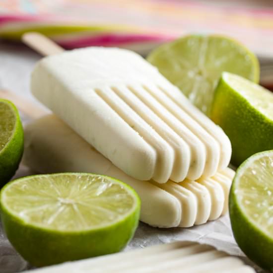 Key Lime Pie Popsicles