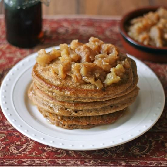 Whole Grain Buttermilk Pancakes