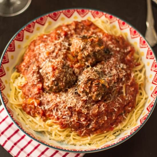 Spaghetti with Meatballs