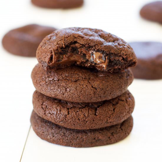 Chocolate Fudge Cookies