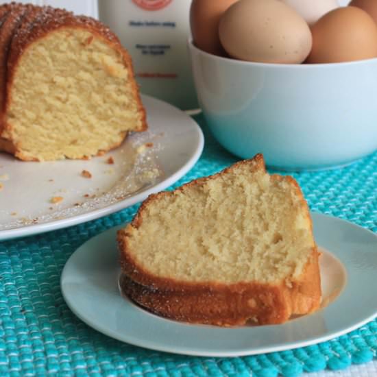 Buttermilk Pound Cake