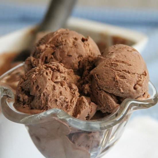 Easy Chocolate Ice Cream