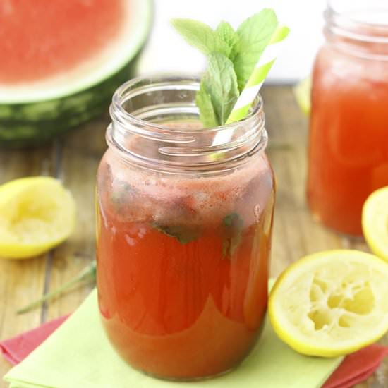 Refreshing Mint Watermelonade
