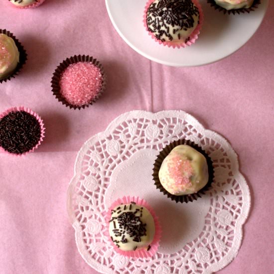Double Chocolate Cake Pop Truffles