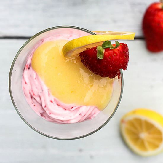 Strawberry Lemon Mousse