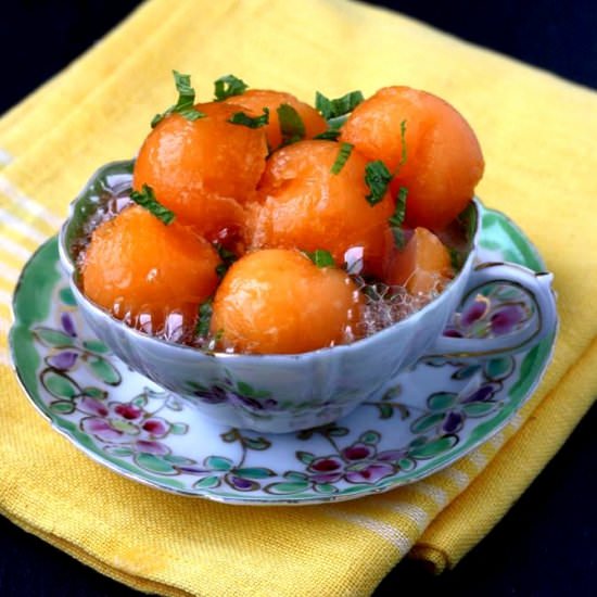Cantaloupe Dessert