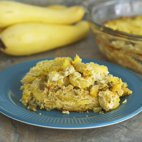 Squash Casserole, Gluten/Dairy Free