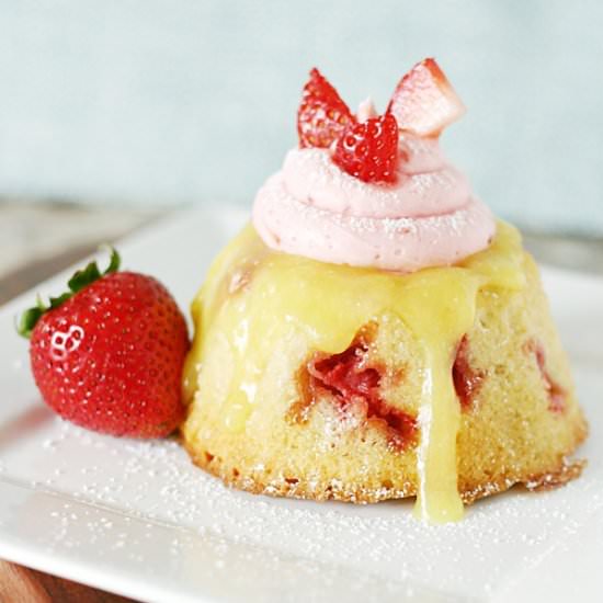 Strawberry Shortcake Bundt