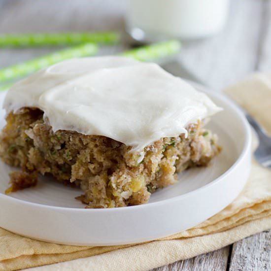 Pineapple Zucchini Cake