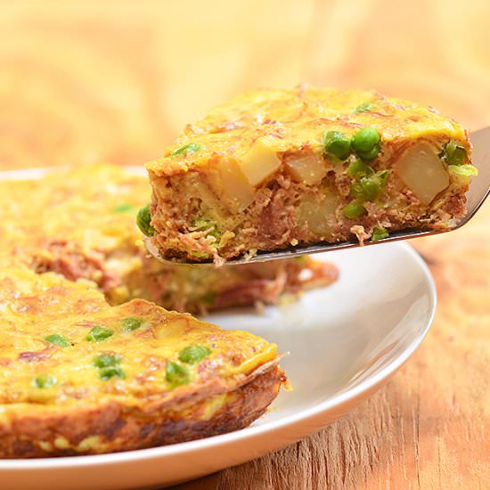 Corned Beef Frittata