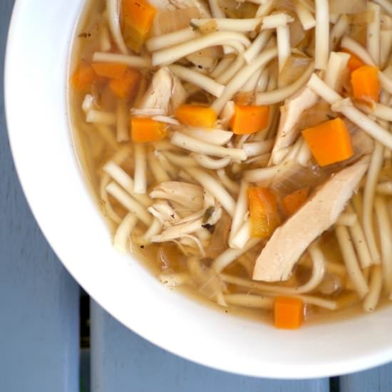 Homemade Chicken Noodle Soup