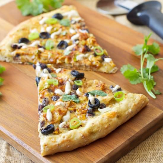 Chicken Enchilada Pizza