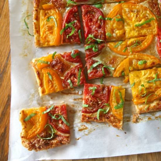Heirloom Tomato Tart