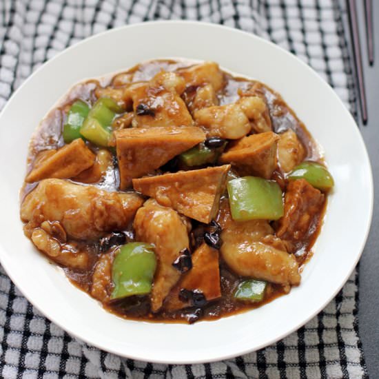 Fish in Black Bean Sauce