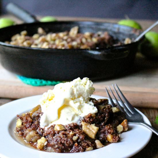 Brown Butter Pear & Apple Crisp