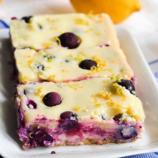 Blueberry Lemon Bars