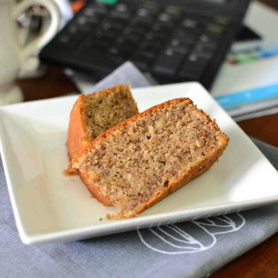 Walnut Butter Cake