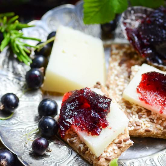 Blackcurrant Fruit Cheese