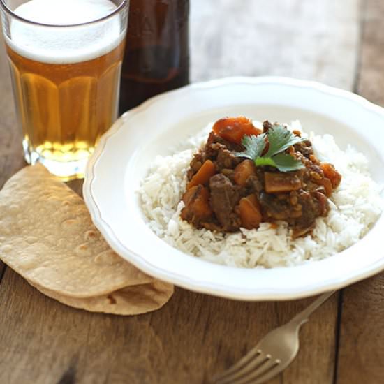 Lamb Dhansak