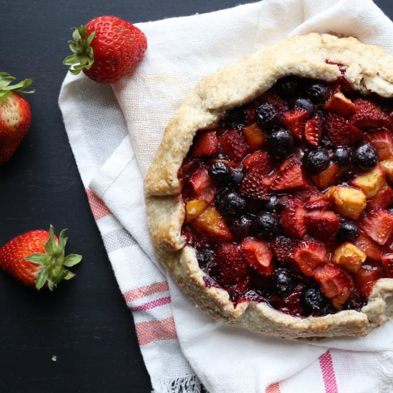 Summer Fruit Galette