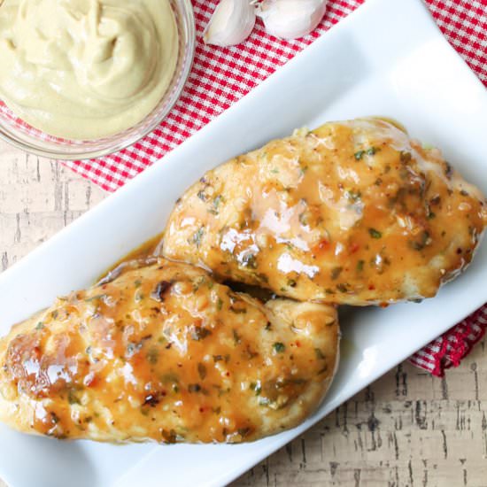Garlic Maple Dijon Chicken