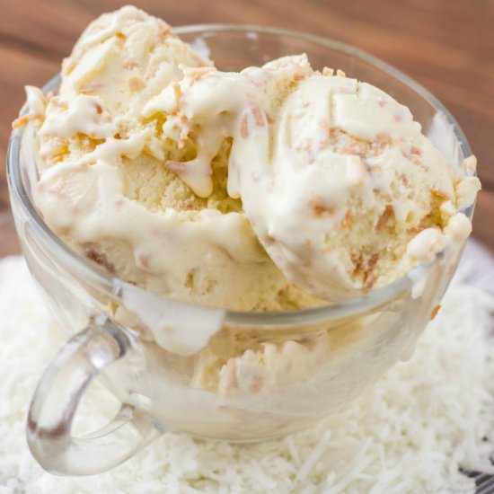 Toasted Coconut Ice Cream