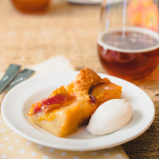 Peach Cobbler & Oak-aged Wild Ale