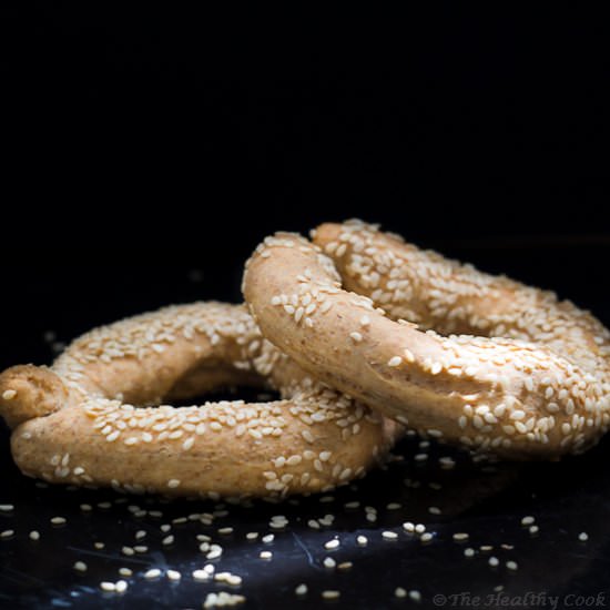 Whole Wheat Sesame Bagels