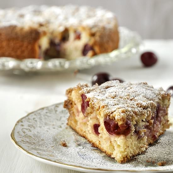 Fresh Cherry Cake