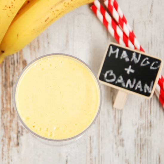 Banana-Mango Smoothie