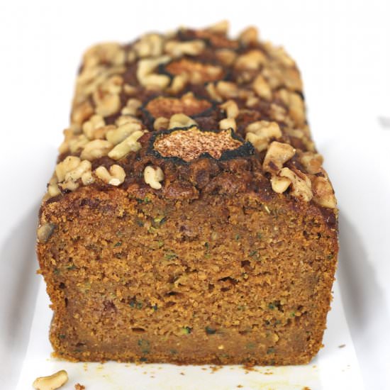 Whole Wheat Pumpkin Zucchini Bread