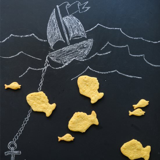 Homemade Goldfish Crackers