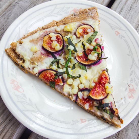 Fig & Corn Flatbread