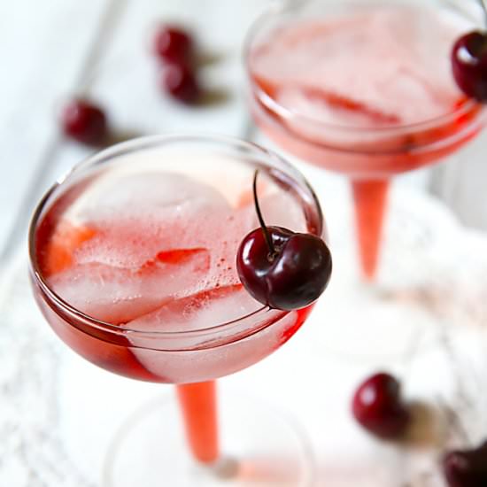 Cherry Mimosas