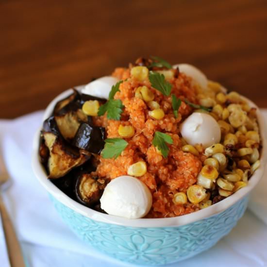 Roasted Red Pepper Quinoa