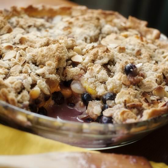 Blueberry Nectarine Pie