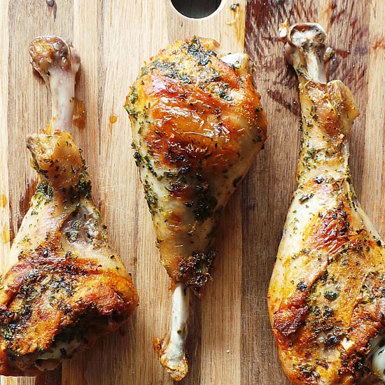 Roasted Turkey Legs