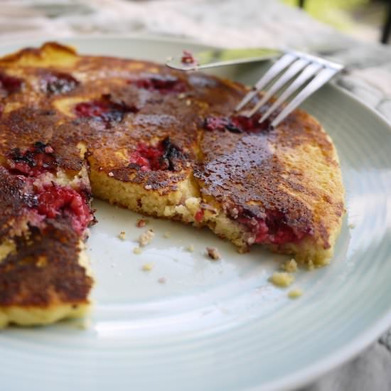 Raspberry Pancakes (paleo)
