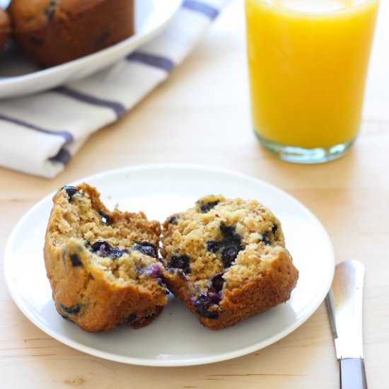 Gluten-free Blueberry Muffins