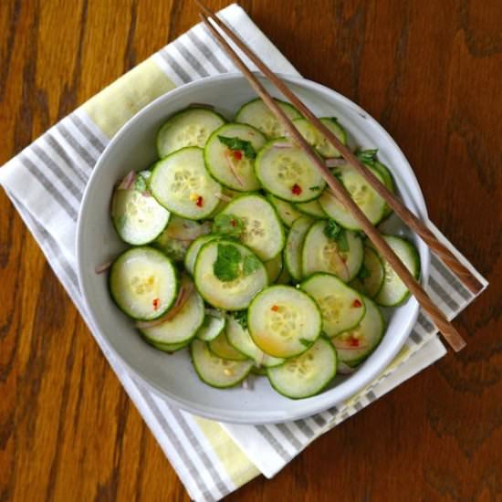 Spicy Cucumber Salad