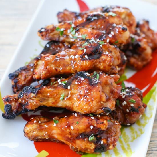 Korean Style Grilled Wings