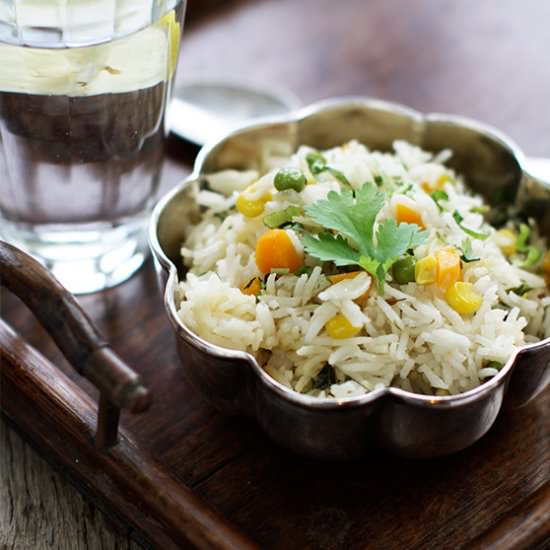 Vegetable Pilau