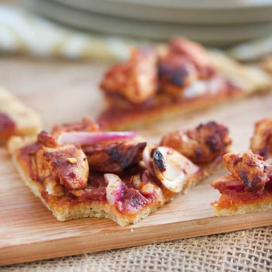 Paleo Pizza: BBQ Chicken