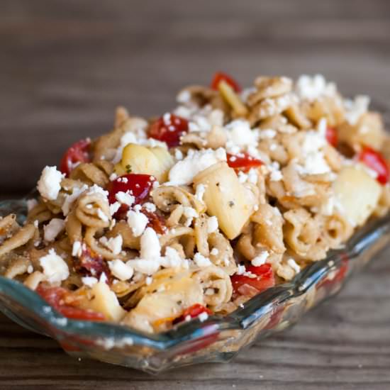 Mediterranean Pesto Pasta Salad