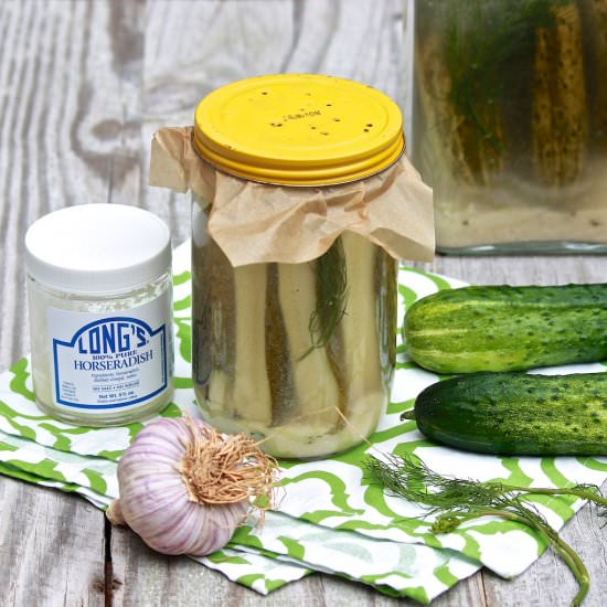 Horseradish Pickles