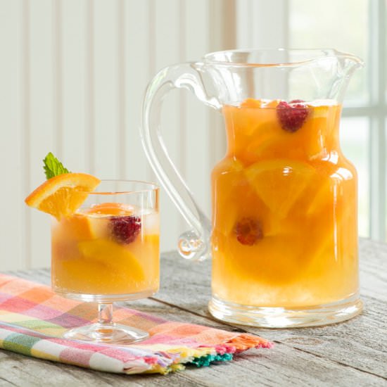 Summer Peach Sangria