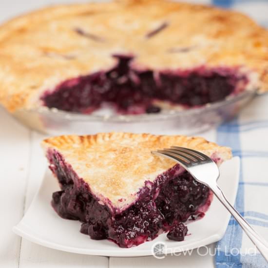 Blueberry Lemon Pie