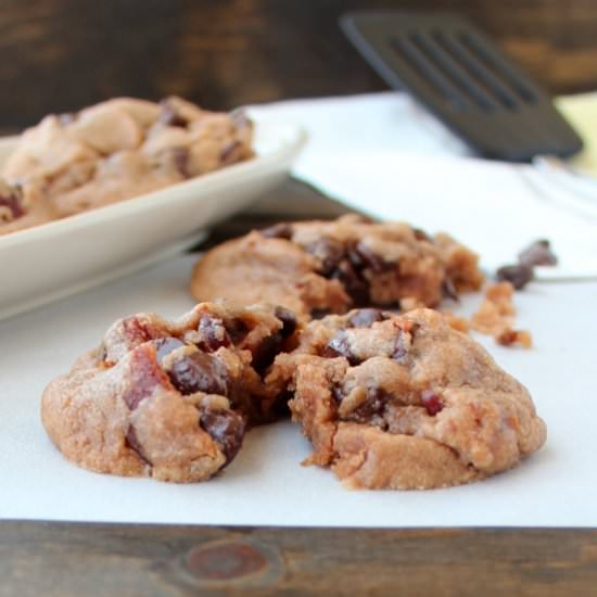 Nutella Bacon Chocolate Chip Cookie