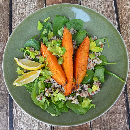 Roasted Sweet Potato Salad